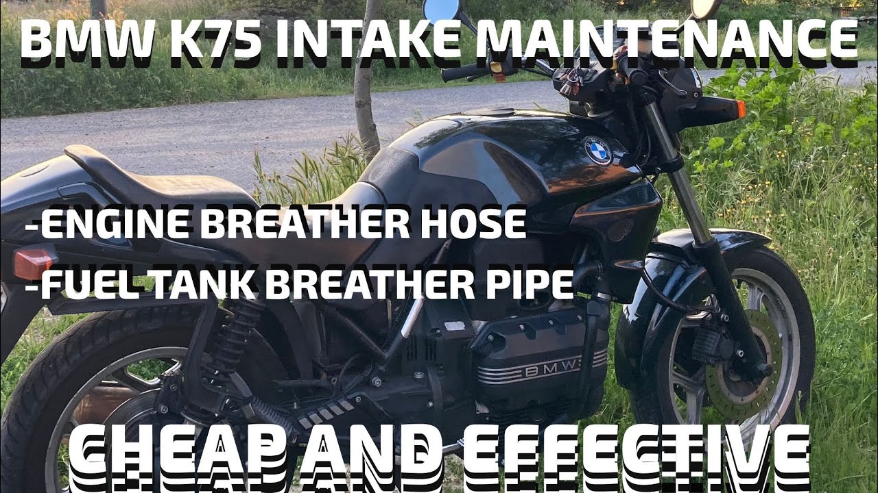 BMW K75/K100 INTAKE MAINTENANCE / POOR IDLE SOLUTIONS