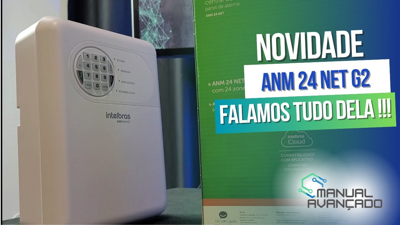 NOVA ANM 24 NET G2 da Intelbras 2024 - YouTube