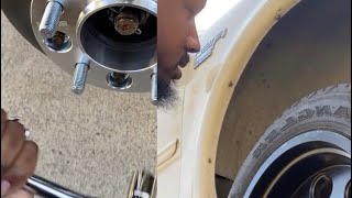 Want an aggressive look on your truck? Install spacers! 01 F-150