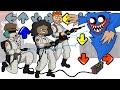 FNF Heroes vs Ghostbusters Characters | Friday Night Funkin' Animation