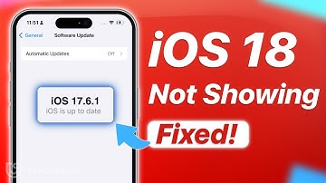🤔 iOS 18/26 Beta Update Not Showing Up On iPhone? Fix it and Update iOS 18/26 Beta Now!
