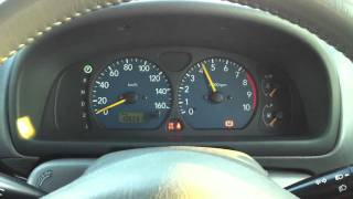 2000 Suzuki WagonRPlus 1.0 XV MA63S speedometer