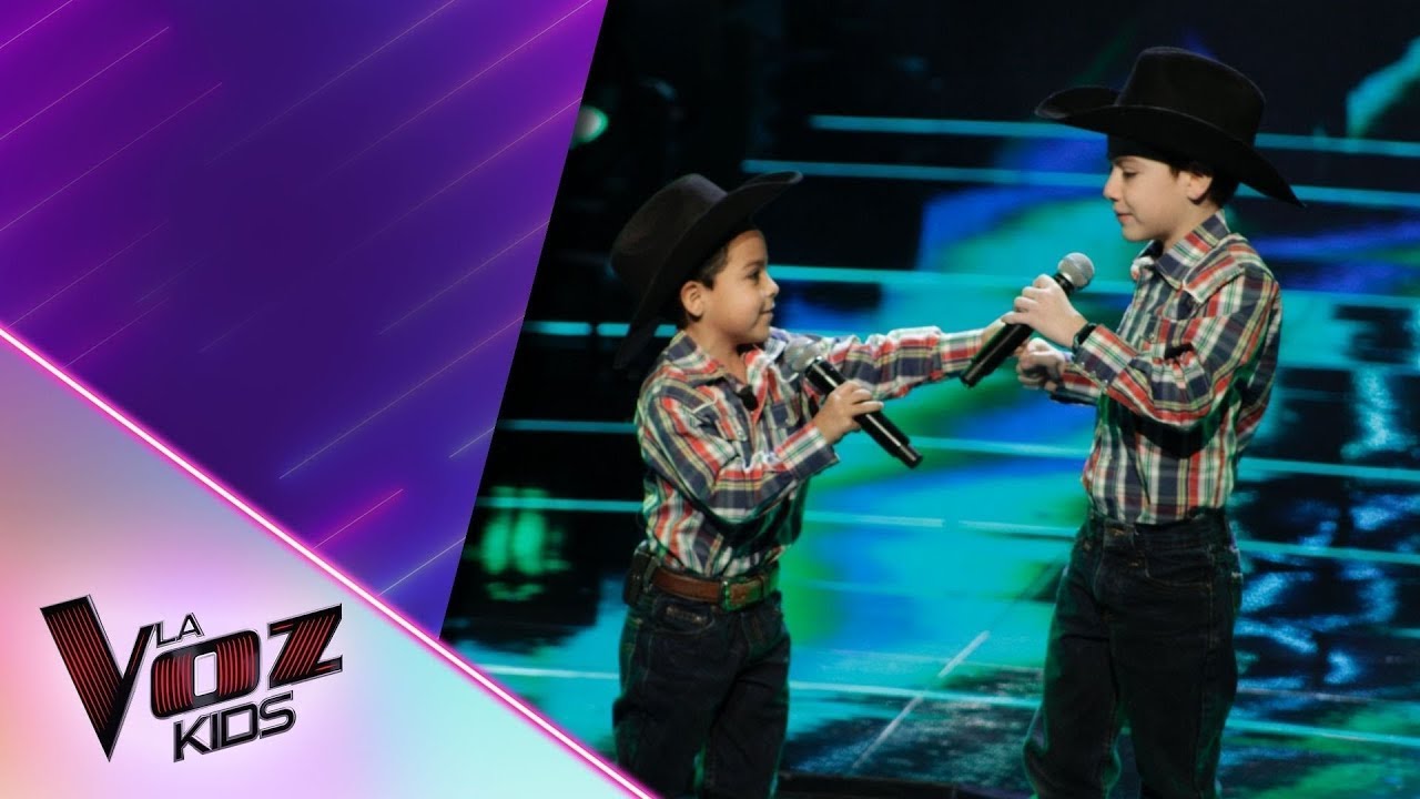 LOS HERMANOS CEDILLO | La Voz Kids Azteca 2021