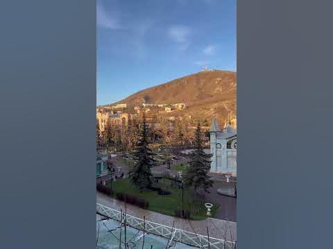 Вид на парк Цветник в Пятигорске. Скоро новый год - YouTube