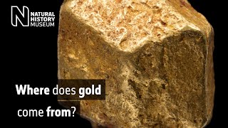 Where does gold come from? | Natural History Museum