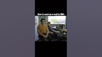 How to send an e-mail in 1984