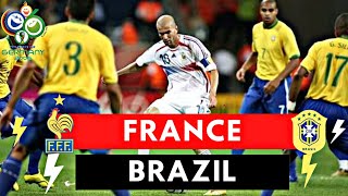 France vs Brazil 1-0 All Goals & Highlights ( 2006 World Cup )