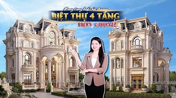 Mê Đắm Biệt Thự 3 Tầng Kiểu Pháp - Biểu Tượng Kiến Trúc Đắng Cấp Trường Tồn Cùng Thời Gian