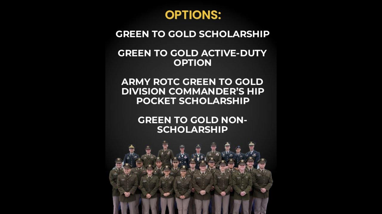 Eligible Active Army Soldiers! Have you heard of the Army ROTC Green to Gold Program? shorts 