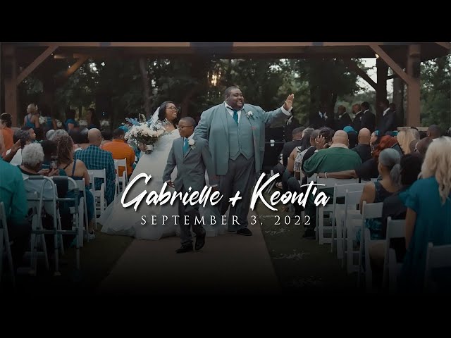 Gabrielle + Keont'a / Wedding / September 3, 2022 / Edmond, OK