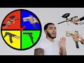 Spin the wheel of guns challenge