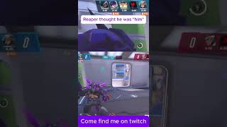 reaper big brain #overwatch #competitive #owstadium #funny