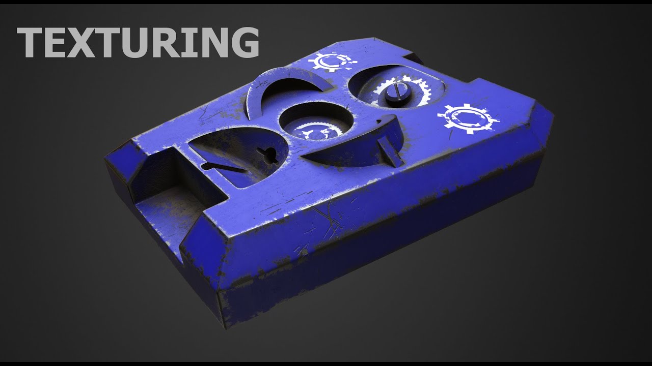 Tutorial N°1-3D Coat-Hard surface Texture - YouTube