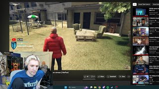 xQc reacts to RatedEpicz has been Perma Banned from NoPixel Live on Stream