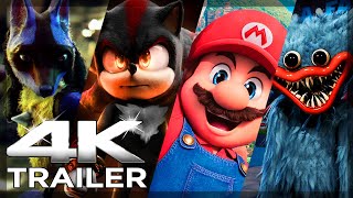 BEST UPCOMING MOVIES BASED ON GAMES (2023-2026) - NEW TRAILERS