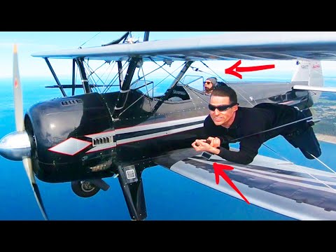 Extreme Adventure: Wing Walking Outside Plane & More | Best Of The Month