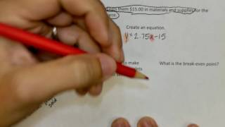 Solving Linear Functions in Context