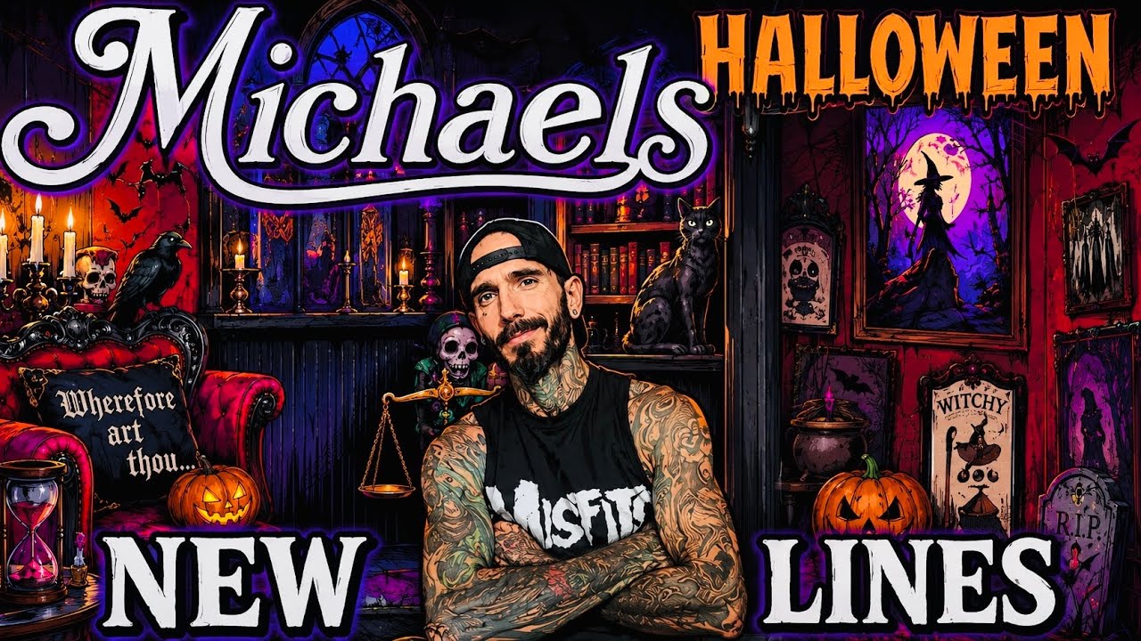 Michaels Drops 3 MORE Halloween 🎃 2026 Lines ! | Full Spooky Preview Hallowed Halls & More 