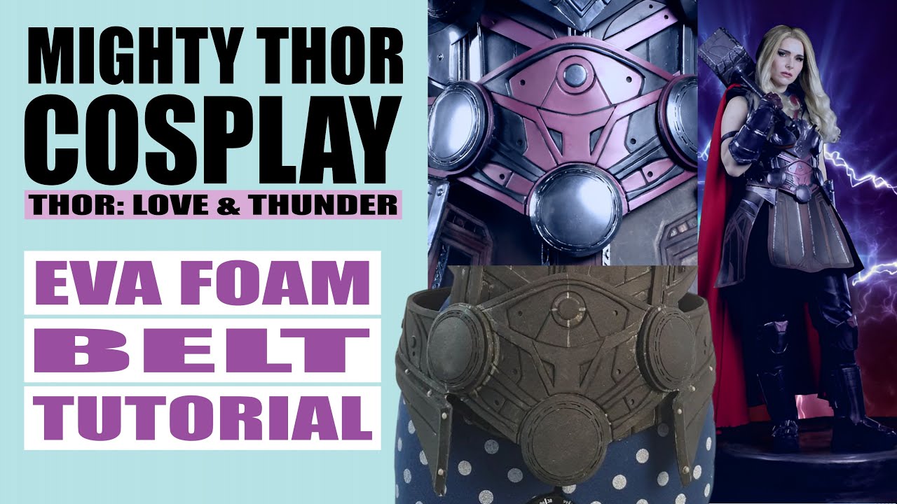Thor: Love & Thunder Mighty Thor Cosplay Belt Tutorial - YouTube