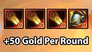 " +50 Gold Per Round " - x3 Gambler's Blade + Mogul's Mail !??