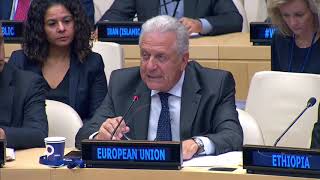 Speech by Commissioner Avramopoulos on the Global Compact on Refugees, UNGA 24/9/2018