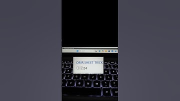 Omr sheet numbers add trick #shorts #asmr #computer #tech #shortcutkeys