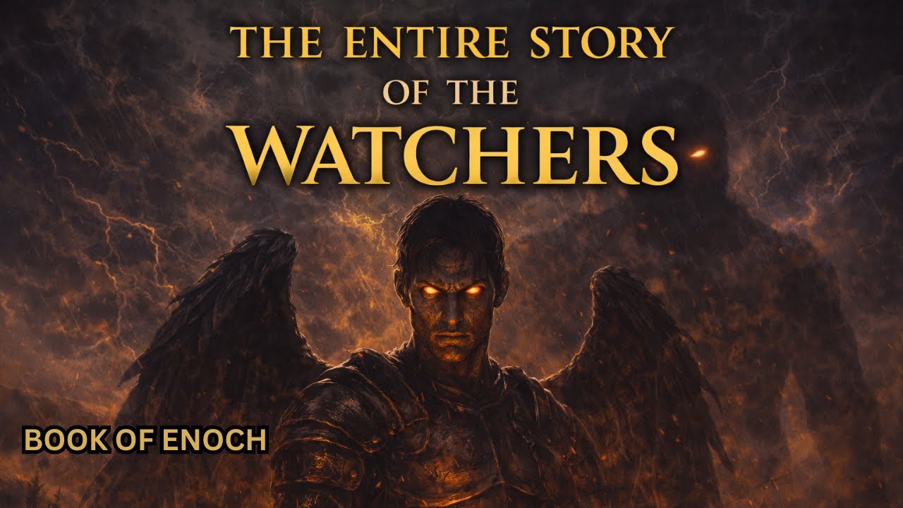The ENTIRE Story of the Watchers — Book of Enoch, Giant Wars & the Nephilim | Biblical Sleep Story!!
