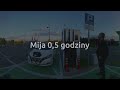 Jak wygląda ładowania samochodu elektrycznego na stacji ładowania | wideo 360 stopni