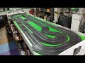 132 policar slot car track table painted!