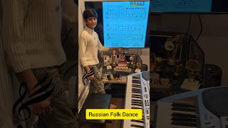Piano/Keyboard Tutorial 13/7 - Russian Folk Dance - Full song with Metronome Fast Beat/Tempo #shorts