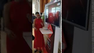 Self-Check in Kiosk with personal welcome