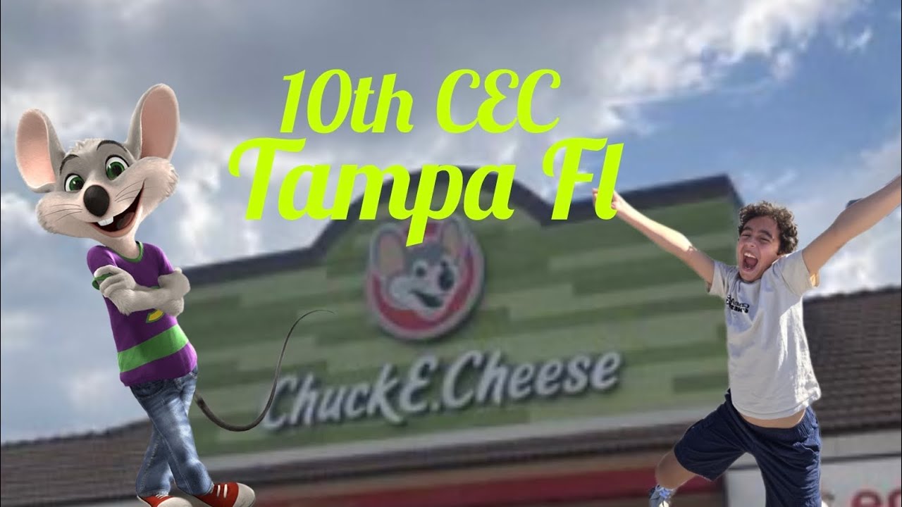 Chuck E Cheese Tampa Florida (10th Location Store Tour)
