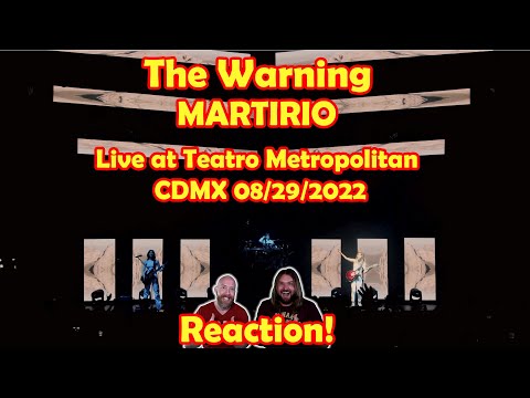 Musicians React To Hearing The Warning - Martirio Live At Teatro Metropolitan!