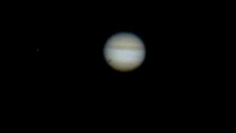 Jupiter webcam ganymede shadow transit