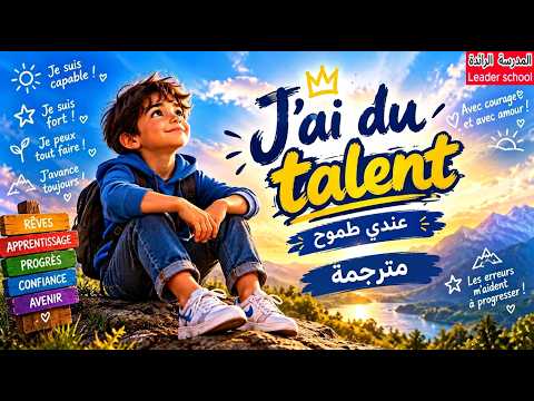 Chanson J'ai du talent 🎵 Je suis capable je suis fort 💪 مترجمة 🎤