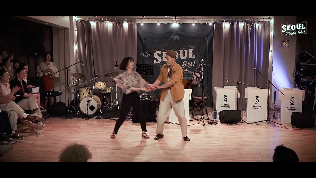 Seoul Lindy Fest 2024 - Invitational Strictly Round 1 - Andy & Eileen