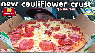 Marco's Pizza® Cauliflower Crust Pizza Review! 💗🍕 | Gluten Free! | theendorsement