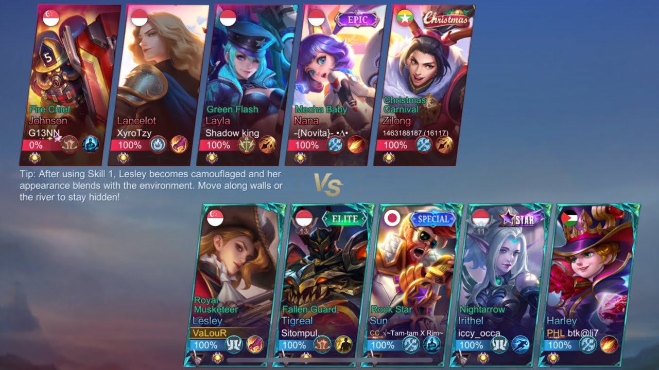 JUNGLE LESLEY OWNAGE!! Road Lesley To Mythical Immortal!!!