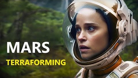 MARS TERRAFORMATION TIMELAPSE Turning Red Green