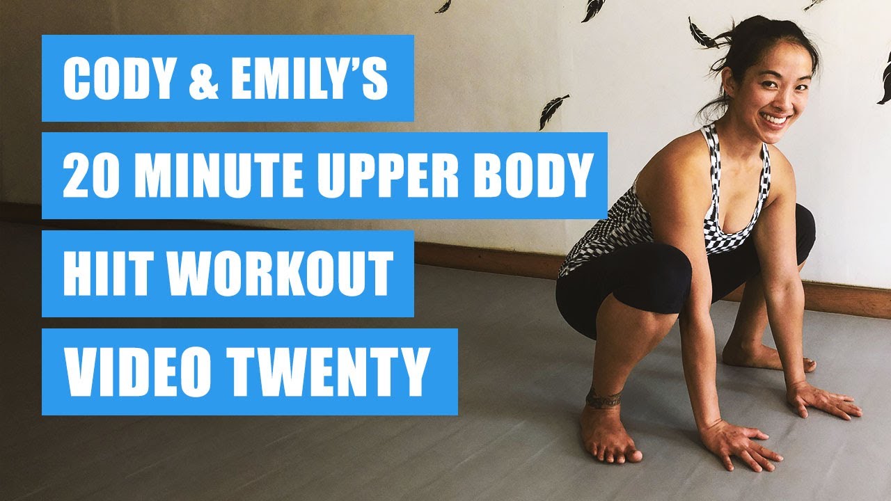 20 Minute Upper Body HIIT Workout - YouTube