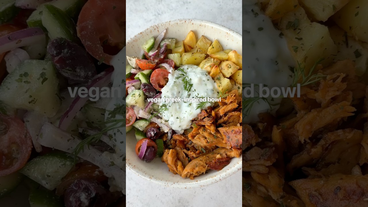 Vegan Greek-inspired Bowl