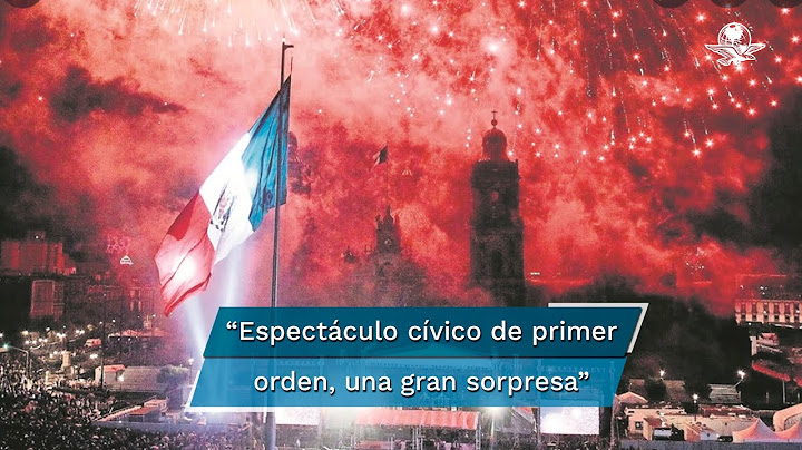La ceremonia del Grito de Independencia va a ser excepcional, dice AMLO