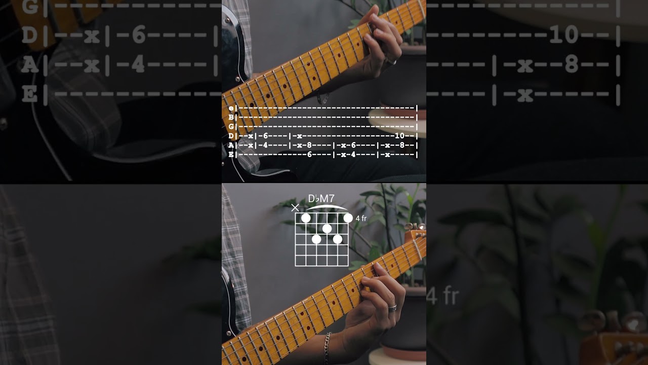 feel it - d4vd (guitar tutorial with tabs and chords) 