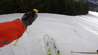 Ehrwalder Alm Austria Pov Skiing Bad Conditions