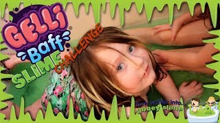 Slime Baff Tub Challenge