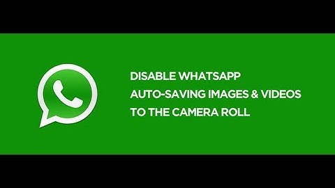 How to Stop WhatsApp from Saving Images/Videos to Camera Roll (iPhone)