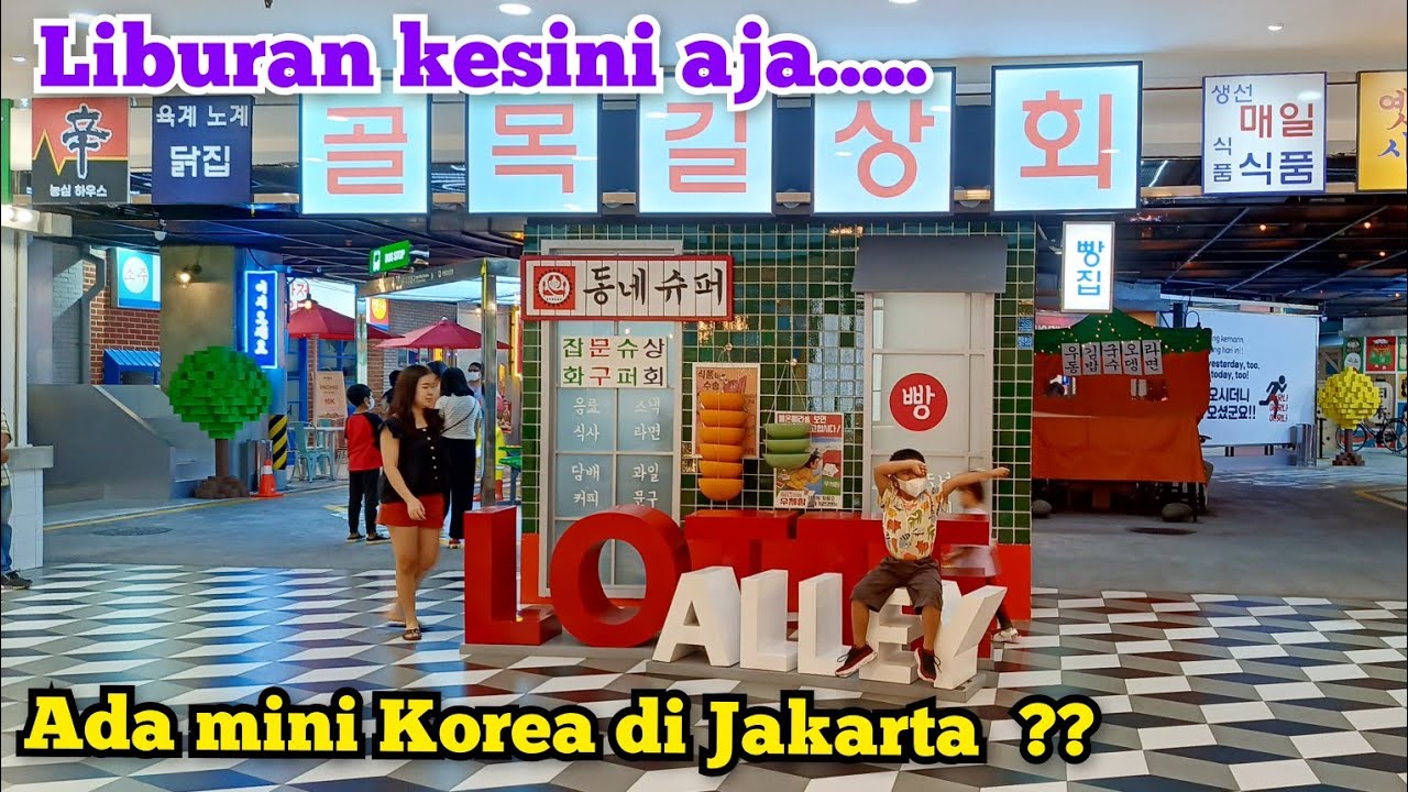 little korea di jakarta | banyak jajanan korea nya | jakarta rasa korea