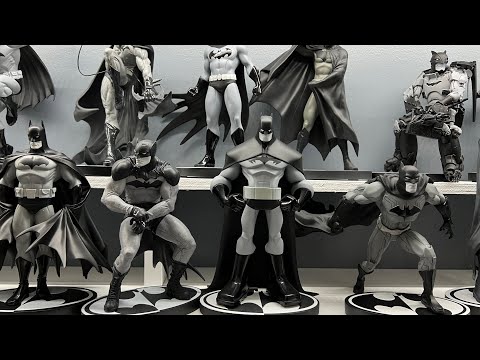 DCコミックス ブラック＆ホワイト バットマン スタチュー By