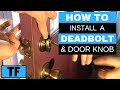 Kwikset Deadbolt and Door Knob Lock Smartkey Installation (How To Install Fast and Easy)