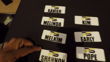 JBM Design Co | How To Sublimate Name Tags